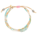 Stacking Bracelet - Courage/Amazonite/Gold