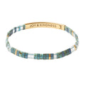 Miyuki Bracelet | Joy & Kindness - Marine/Gold