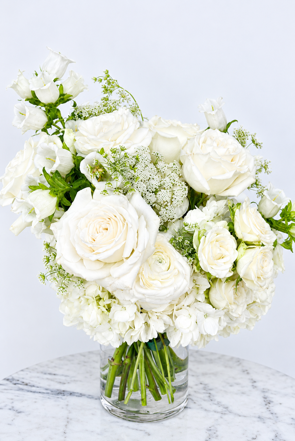 White and Green Wrap