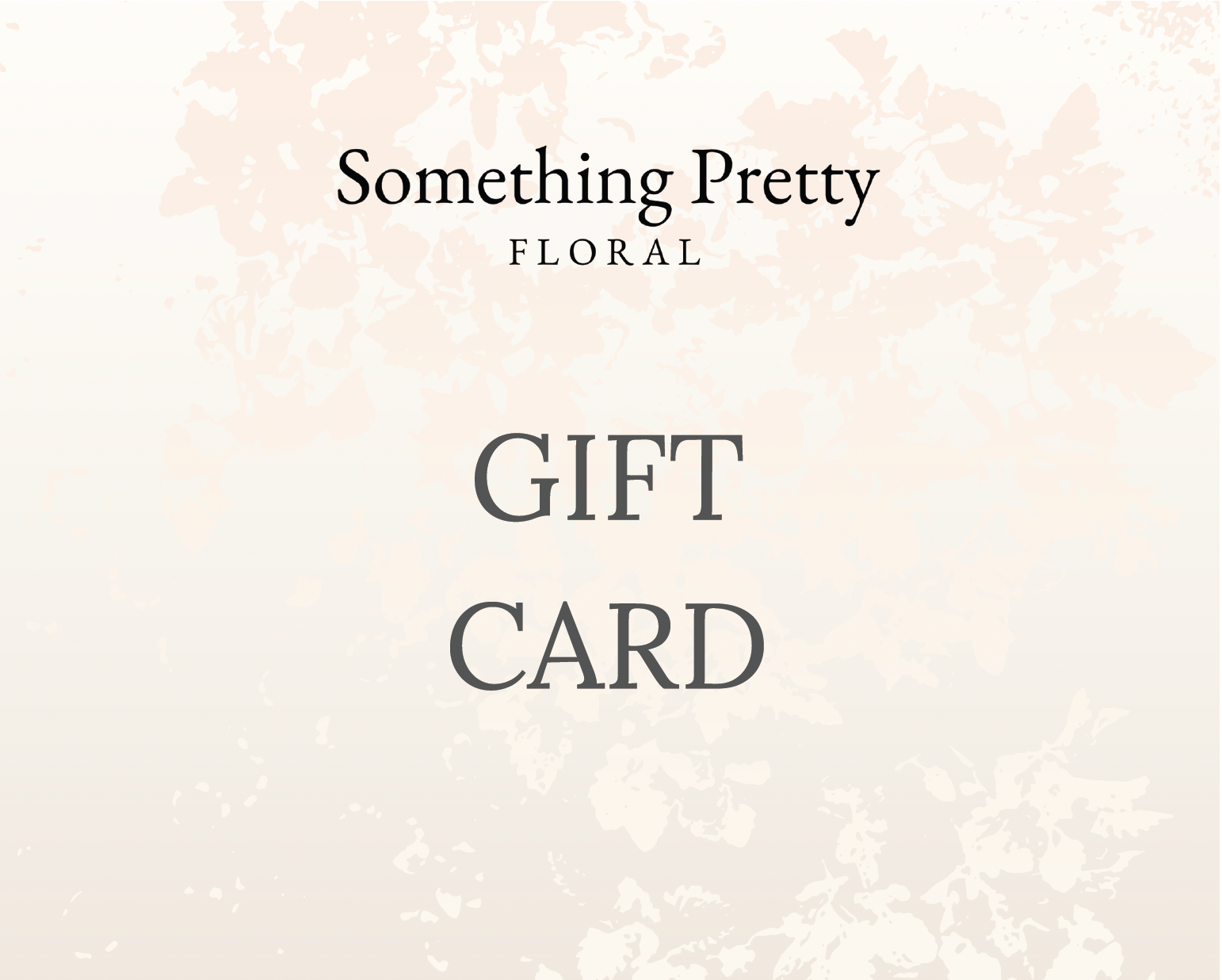 Something Pretty Gift Card